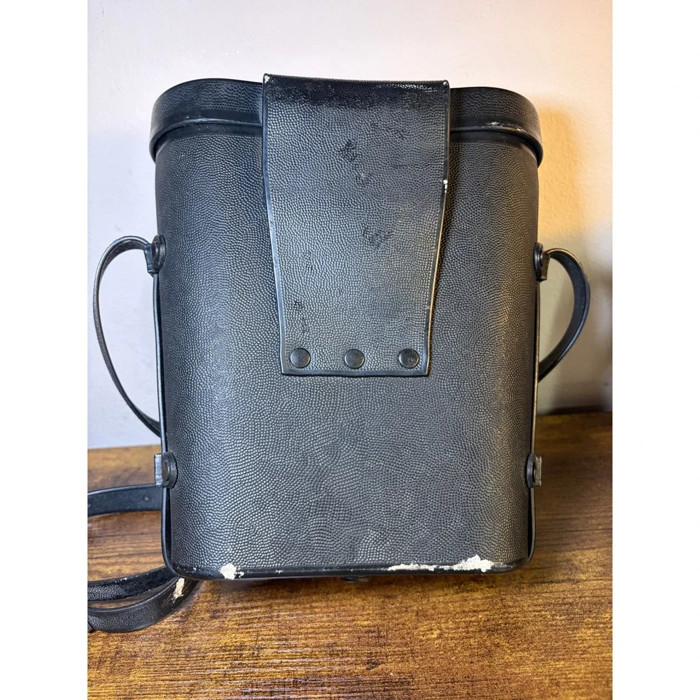 Vintage WWII 1943 US Navy Bausch & Lomb Mark 28 Mod 0 Binoculars Original Case